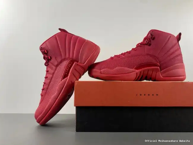 Official Maikesneakers Jordan Red Gym 130690-601 Retro 12 Air (2018) 0615